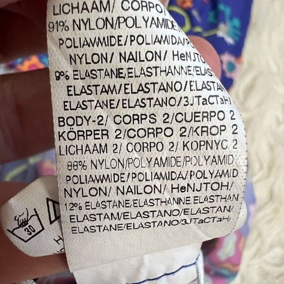 Trina Turk Tapestry Swim Cover Up Colorful Tunic Mini Dress Size Large NWOT - Picture 12 of 12